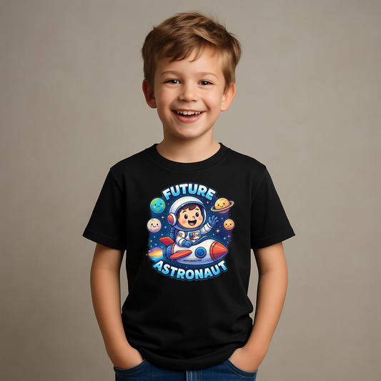 “Future Astronaut” – Space Adventure Toddler Graphic T-Shirt | Playtime Collection by New Formed Era